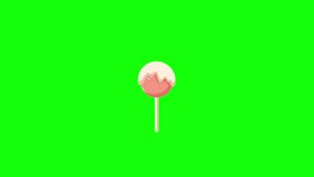 sweet candy, animation, green screen background - Powered by Shutterstock - Get 15% off with code: PIKWIZARD15