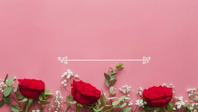 Happy Valentine's Day video for lovers animation text in 4K, featuring romantic visuals, love-themed elements, and perfect for Valentine's Day celebrations and greetings. - Powered by Shutterstock - Get 15% off with code: PIKWIZARD15