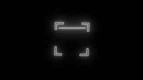 Neon line QR code animated lineal symbol icon. Scanning QR code symbol. Futuristic laser background. Seamless loop. 4k video - Powered by Shutterstock - Get 15% off with code: PIKWIZARD15