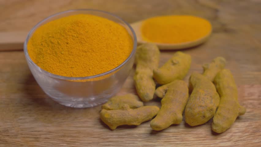 Turmeric (Haldi) With Turmeric Powder