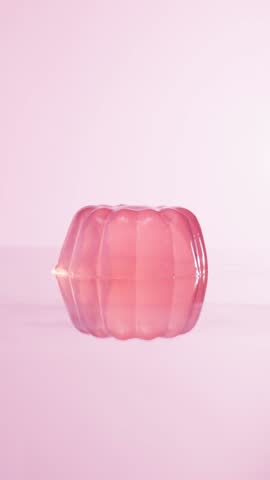 Red jelly in a classic shape 