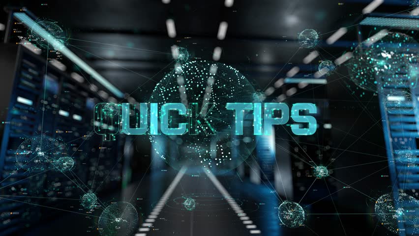 Quick Tips. IT Administrator Activating Modern Data Center Server with Hologram.