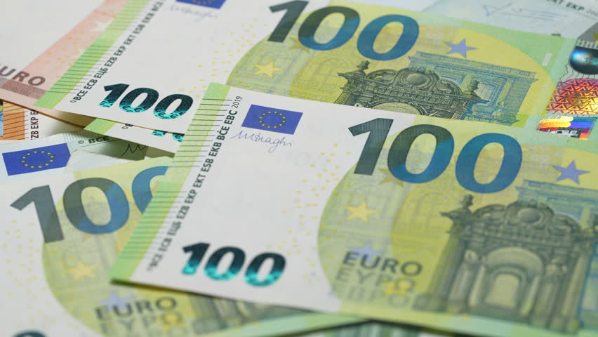 Euro banknotes of different denominations fall on the table. Many euro currency, close up. European union currency. Concept of income, inflation, economy, investment and business - Powered by Shutterstock - Get 15% off with code: PIKWIZARD15