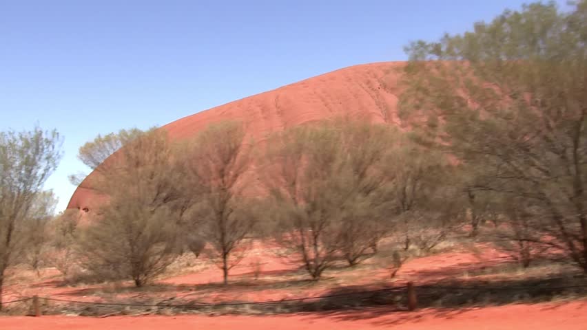 Australian Outback mountains on a sunny day, Northern Territory - Australia