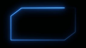 glowing neon rectangles abstract background - seamless loop - vertical	 - Powered by Shutterstock - Get 15% off with code: PIKWIZARD15