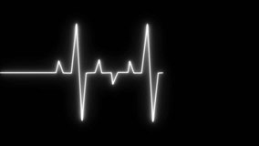 Glowing neon heartbeat pulse line animation. Neon heartbeat monitor ekg line animation. Medical laboratory concept.	
 - Powered by Shutterstock - Get 15% off with code: PIKWIZARD15
