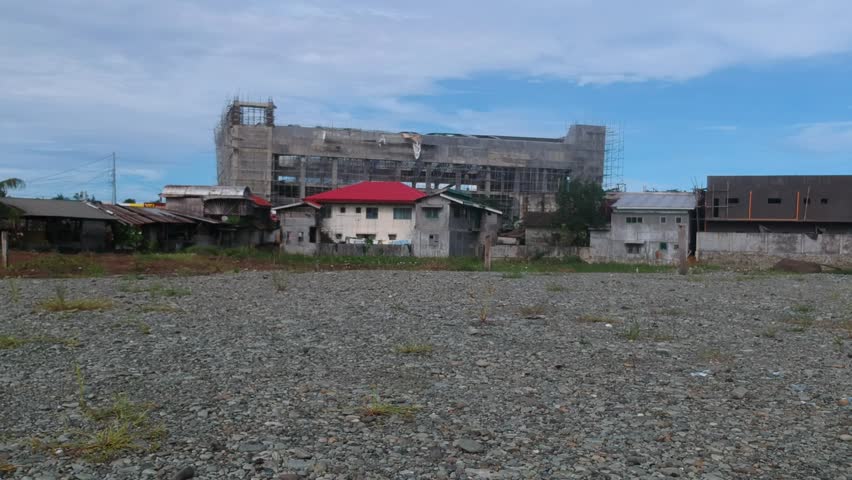 New Building Construction Stadium in Clave City Philippines