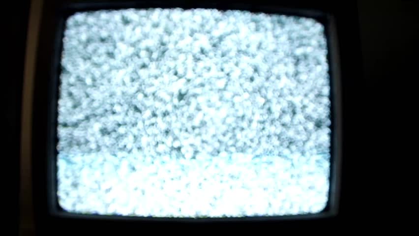 Analogue Horror Old TV Static (blurry)