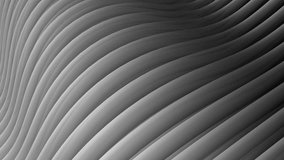 Grey white Abstract wavy ribbon artistic waves animation background banner copy space art motion graphic backdrop  - Powered by Shutterstock - Get 15% off with code: PIKWIZARD15