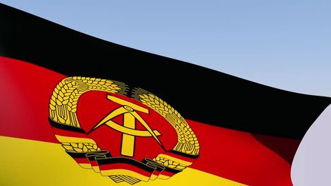 Historical flag of Germany DDR