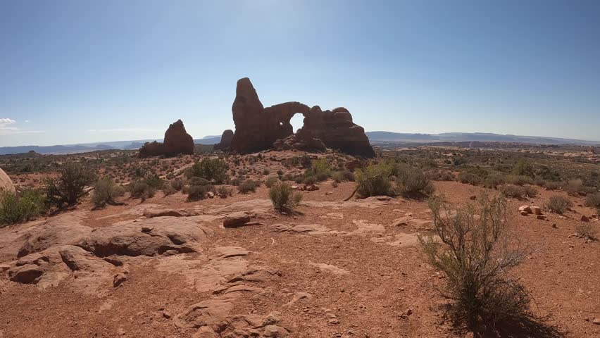 View from North Window in Arches National Park