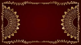 luxury black and gold mandala wedding invitation background. Luxury ornamental mandala background. A diwali deepawali and ramadan islamic festival greeting decorative element's oriental 3D 4D - Powered by Shutterstock - Get 15% off with code: PIKWIZARD15