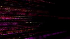 Abstract background with animation moving of lines for fiber optic network. Magic flickering dots or glowing flying lines. Animation of seamless loop. - Powered by Shutterstock - Get 15% off with code: PIKWIZARD15