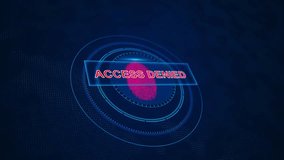 Digital process of fingerprint scanning security system access granted denied. scanner, scan biometric identity access password thru fingerprint, concept of cybersecurity and data protection, security - Powered by Shutterstock - Get 15% off with code: PIKWIZARD15