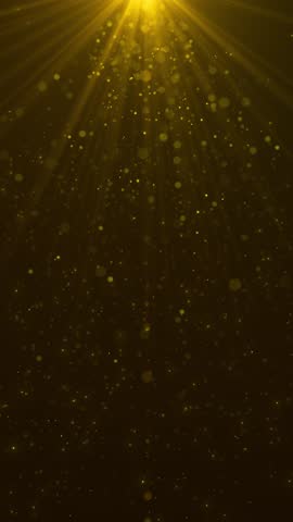 Golden shiny frame magic stardust floor. for Oscar award ceremony event. Beautiful luxury light sparkling particles glitter. Elegant Anniversary. Event Backdrop. Grand Celebration Invitation Card.