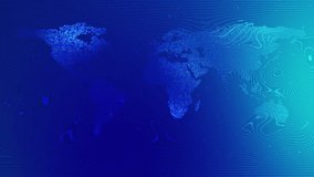 Futuristic technology globe in hologram globalization Futuristic sci-fi hologram Earth globe with glowing HUD circle. Modern digital world map with global network. Virtual digital planet Earth - Powered by Shutterstock - Get 15% off with code: PIKWIZARD15