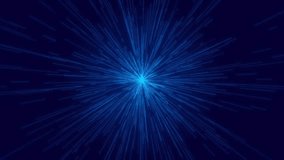 Digital space sci fi tunnel with green blue big data hi tech information flow blockchain. High Speed Light Streaks internet data, lines HUD hologram projector. GUI, UI. Virtual reality. Science tech - Powered by Shutterstock - Get 15% off with code: PIKWIZARD15