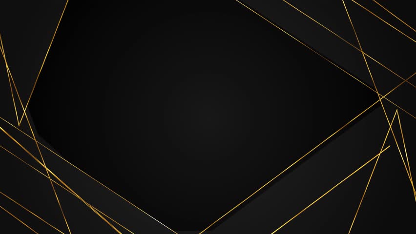 Geometric golden lines golden frame fashion event luxury shiny glamorous awards ceremony performance abstract wallpaper live performance concert disco element. Abstract luxury background. event 3D 4K