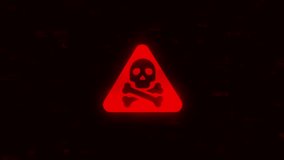 Warning alert icon hacked system. malicious software, virus, spyware, malware, cyberattacks on computer networks. Security internet online scam. Digital data virus warning. Cyber security cybercrime - Powered by Shutterstock - Get 15% off with code: PIKWIZARD15