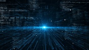 Futuristic digital motion abstract matrix cyber environment big data economy, financial technology Data flow Cyber Matrix cyberspace. speed big data. ocean wave deep stage background surface waves 3D - Powered by Shutterstock - Get 15% off with code: PIKWIZARD15