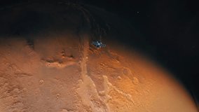 The Mars Planet space station universe,mars red planet.The most beautiful isolated background. - Powered by Shutterstock - Get 15% off with code: PIKWIZARD15