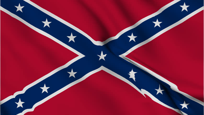 Confederate Memorial Day text animation  , 4k footage video