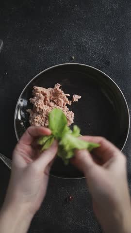 tuna salad fresh vegetables and seafood fresh tasty food dish delicious gourmet food background on the table rustic food top view copy space keto and paleo diet Vegetarian and pescetarian diet