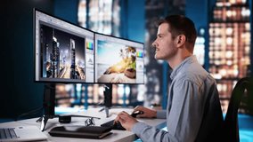 Graphic Designer Working On Computer Editing For Print - Powered by Shutterstock - Get 15% off with code: PIKWIZARD15