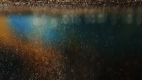 Dinosaur shapes made of pasta falls into boiling water. Pasta falling into boiling water. Macro and slow motion food concept.  - Powered by Shutterstock - Get 15% off with code: PIKWIZARD15