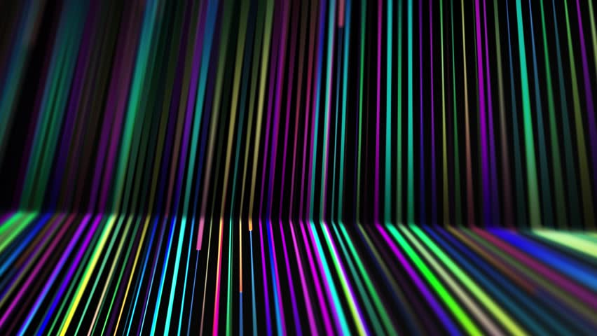 Color neone line. Multicolored line background loop. Rainbow vector space. Colored wall Blurred. Futuristic Abstract Blue, Purple, Green Neon Light Shapes colorful background Laser. HD, 4K, 60 fps.
