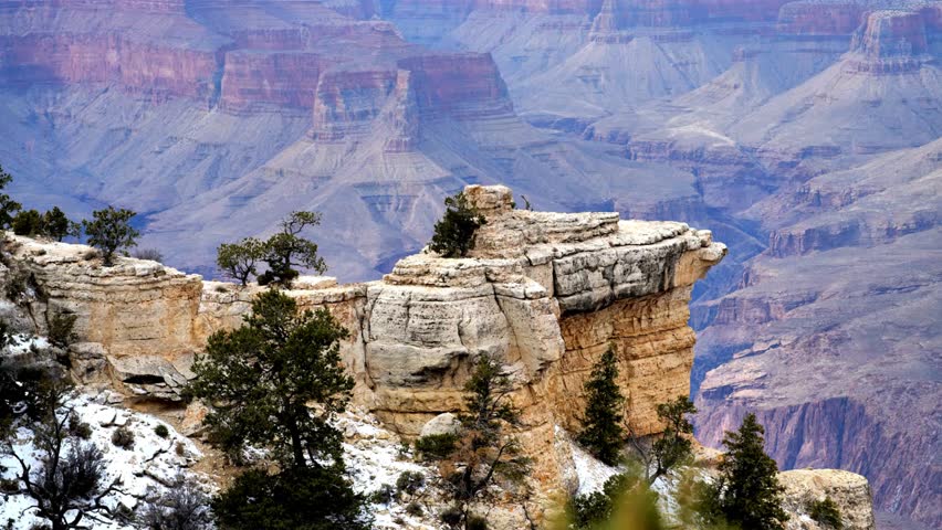 Grand Canyon National Park In the Winter
