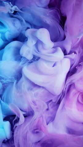 Experience mesmerizing Colorful Swirls of Liquid Art in stunning Shades of Blue and Purple