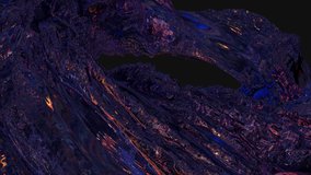 Cosmic Abstract Dark Waves. Iridescent Texture with Deep Blue Tones. Abstract Galaxy-Inspired Art.
Dark Flowing Digital Landscape. motion video - Powered by Shutterstock - Get 15% off with code: PIKWIZARD15