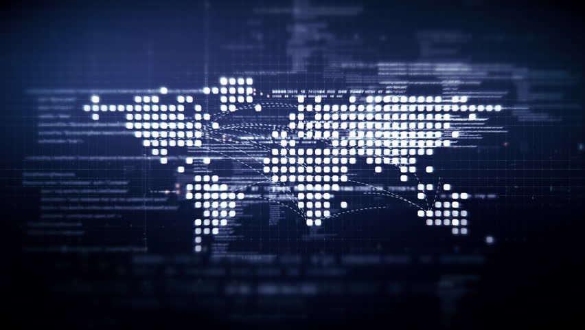 Futuristic global network simulation blending AI, quantum physics, and deep learning, with a particle matrix analyzing data in a sleek, HUD-style interface - Powered by Shutterstock - Get 15% off with code: PIKWIZARD15