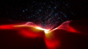 A futuristic background of virtual sparkling waves, smoothly flowing into each other, opens up new horizons for creative imagination.
 - Powered by Shutterstock - Get 15% off with code: PIKWIZARD15