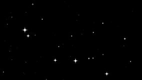 Bright flickering stars. Glittering starry particles motion background. Particle Overlay. Embedded transparency. ProRes 4444 - Powered by Shutterstock - Get 15% off with code: PIKWIZARD15