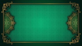 Sparkling frame with rotating mandala ornaments - Powered by Shutterstock - Get 15% off with code: PIKWIZARD15