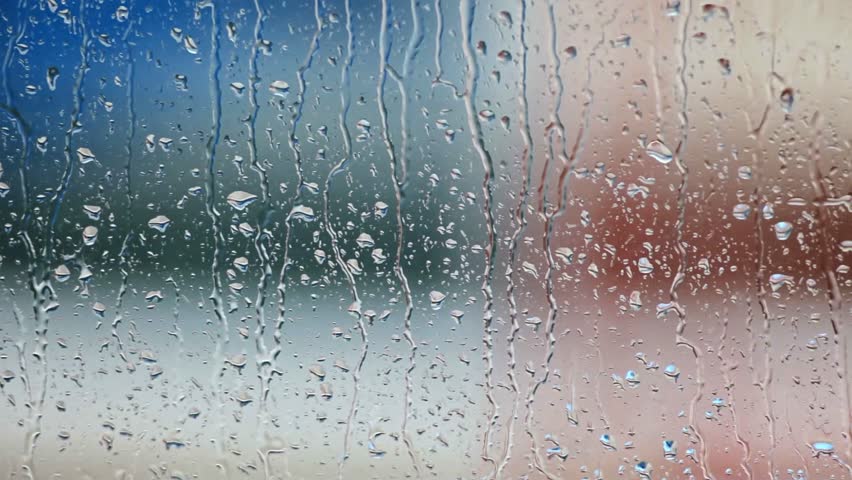 Rain Drops On The Window Stock Footage Video 100 Royalty Free Shutterstock