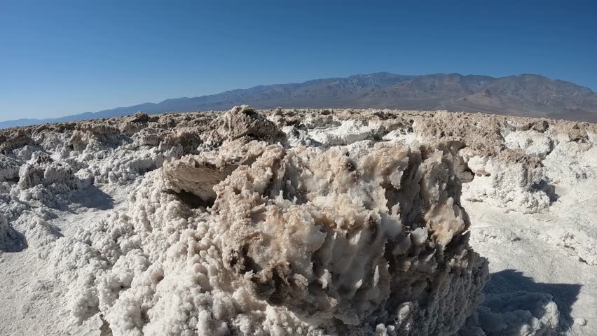 Dramatic landscape in Death Valley National Park	
