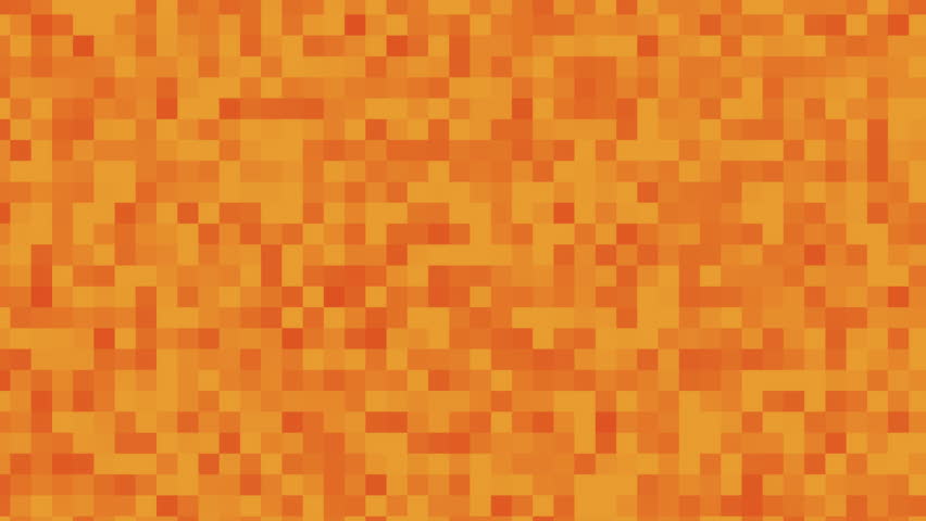 Orange square pixelated abstract art suitable for backgrounds digital design projects banners social media posts posters and technologythemed content