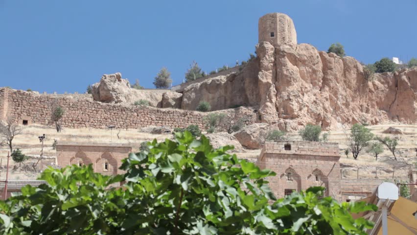 Old Stone Castle in Mardin in Turkey