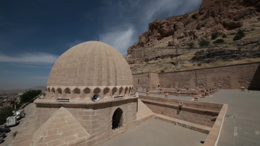 Dome of Stone House in Mardin Turkey