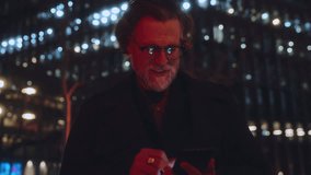 mature man engrossed in smartphone app, using cutting-edge digital tools that redefine efficiency and connection. power of technology in modern life,  mobile trading with online secure connection - Powered by Shutterstock - Get 15% off with code: PIKWIZARD15