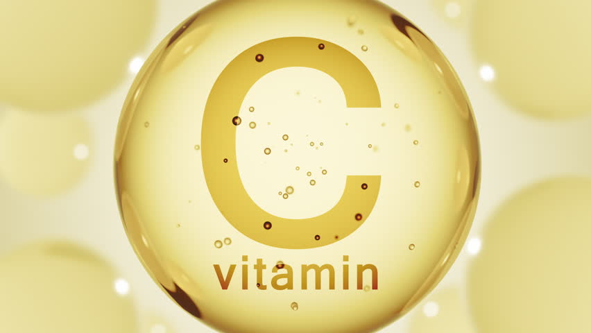 Vitamin C. Drop of vitamin C and cream collagen complex. Ascorbic acid serum . Natural skin care cosmetic stimulate collagen
