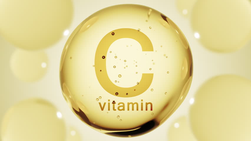 Vitamin C. Drop of vitamin C and cream collagen complex. Ascorbic acid serum . Natural skin care cosmetic stimulate collagen
