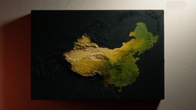 Topographic Map of China: A Stunning Terrain Visualization - Powered by Shutterstock - Get 15% off with code: PIKWIZARD15