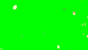 4K cherry blossom flurry transition. Petals floating and swaying in the wind Falling animation on green screen. - Powered by Shutterstock - Get 15% off with code: PIKWIZARD15