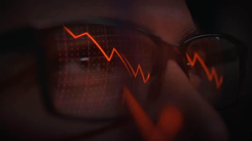 Stock Market Crash Financial Crisis Reflection In Glasses Economic Downturn Business Loss - Powered by Shutterstock - Get 15% off with code: PIKWIZARD15