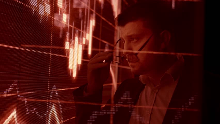 Stressed Business Professional Analyzing Stock Market Crisis Financial Data Technology Depression - Powered by Shutterstock - Get 15% off with code: PIKWIZARD15