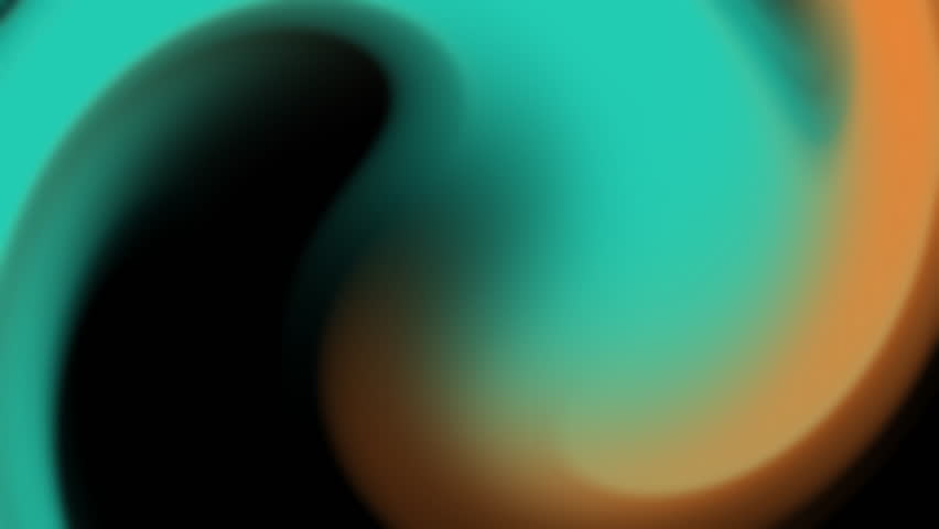 Swirling teal and brown patterns, resembling a yin yang symbol. Suitable for design projects, backgrounds, or meditation concepts.
